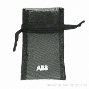 Organza Gift Pouch with Hot-stamped Logo